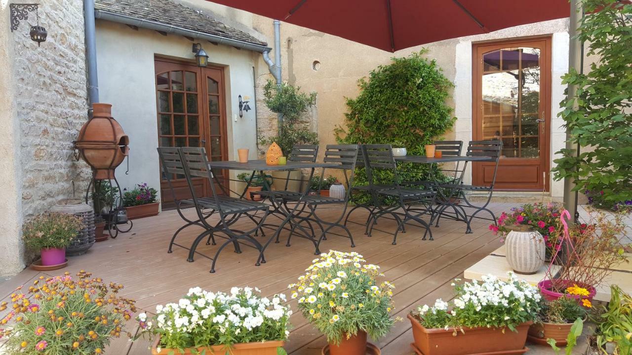 B&B Des Histoires D'Anges - Cote Jardin - Accueil Velo Турню Экстерьер фото