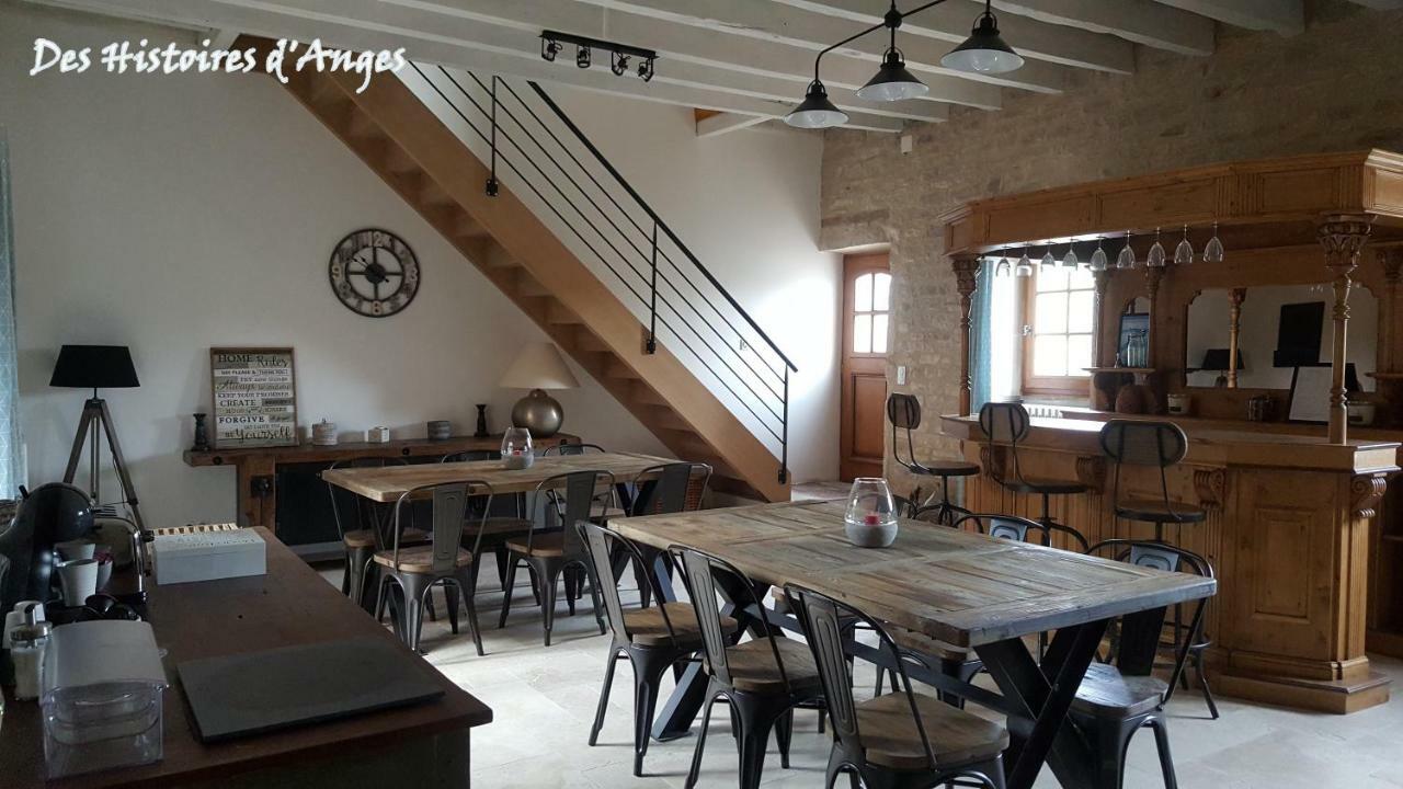 B&B Des Histoires D'Anges - Cote Jardin - Accueil Velo Турню Экстерьер фото